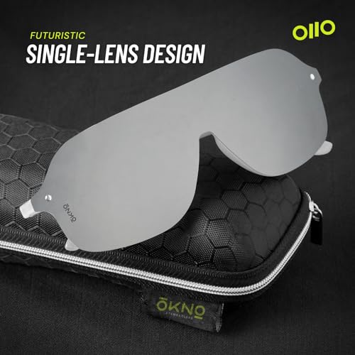 Image of OKNO Eyewearlabs | Polarized Branded Stylish Sunglasses For Men & Women | 100% UV Protection Shades | Cricket Sports Cycling Driving | Medium | SKYE | HIRO | NICO | CARTER