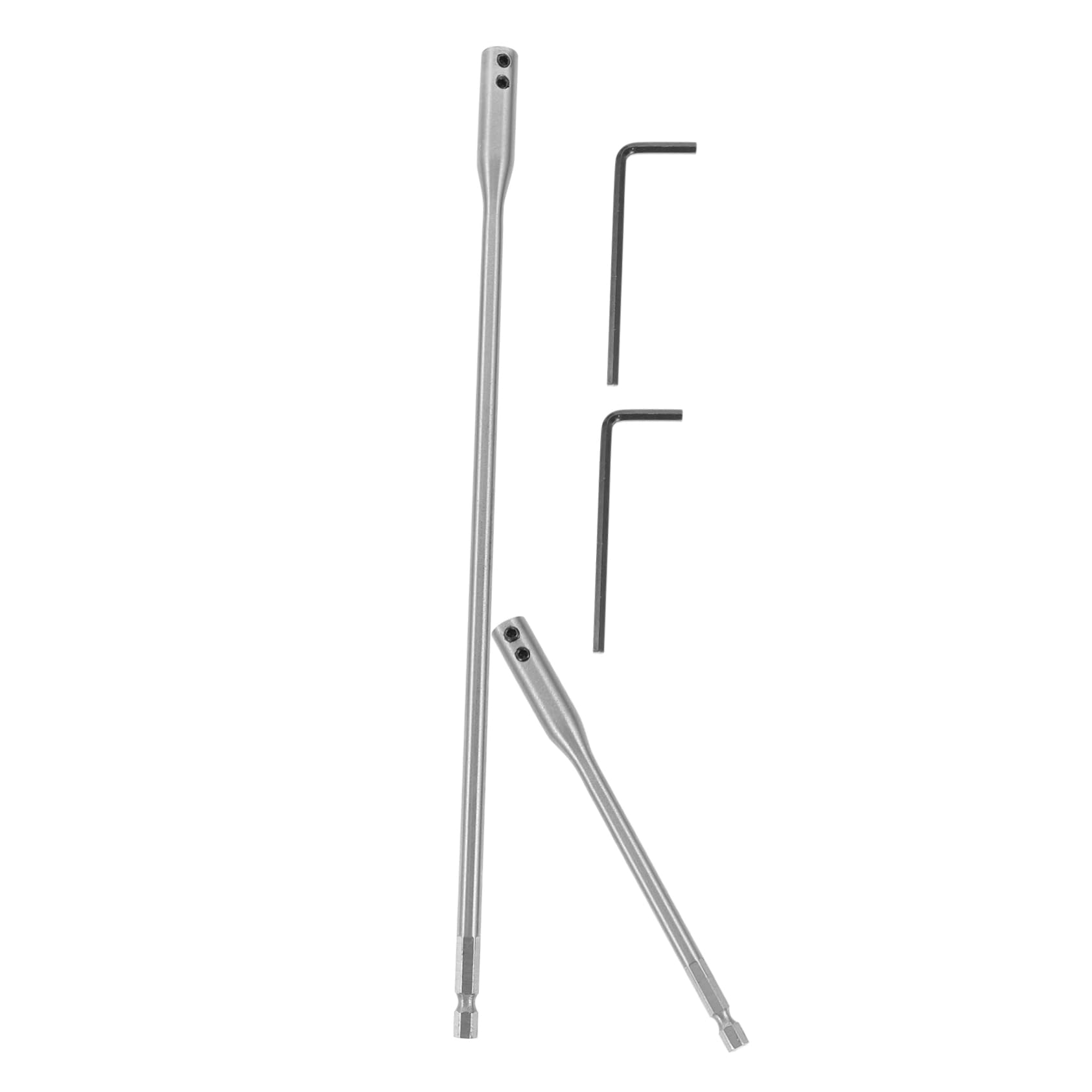 Artibetter 3juegos Extensión De Taladro Hexagonal Kit De Brocas Para Carpintería Con Llaves Rápida y Estable Herramienta De Mano Para Proyectos De Madera
