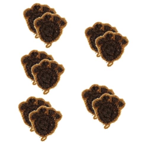 Garneck 10 Piezas Estropajo Toalla De Fregar Almohadillas para Limpiar Platos De Cocina Trapo para Lavar Platos Toalla para Lavar Paños De Cocina De Secado Rápido Poliéster