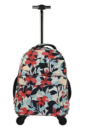 Mochila de carrinho, Juvenil, Nylon, Feminina, Vermelha