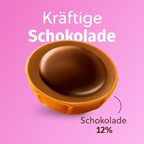 Toffifee – 1 x 125 g – Haselnuss in Karamell mit Nougatcreme und Schokolade – ideal zum gemeinsamen Naschen und Teilen