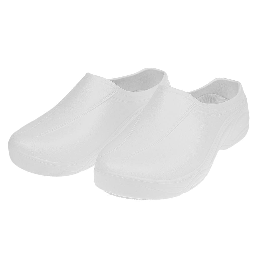 bnf Pair Of Men Women PP Orthopedic Clogs Chef Nursing Occasion Strapless Shoes 41 White|Clothing Shoes & Accessories | Womens Shoes | Occupational-picture-22