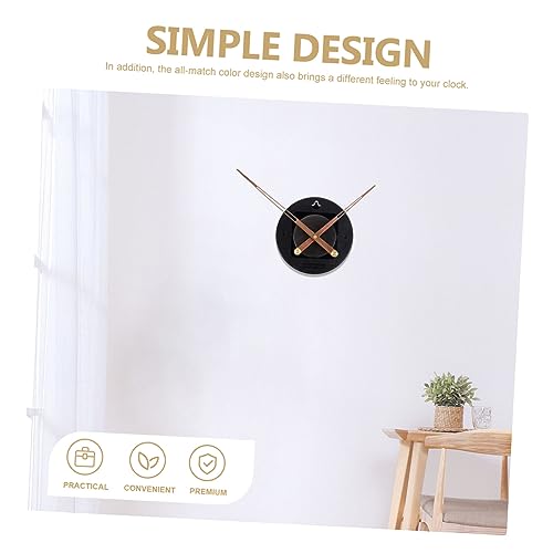 Mécanisme de horloge murale précis Mipcase avec aiguilles fluides de rechange - 5