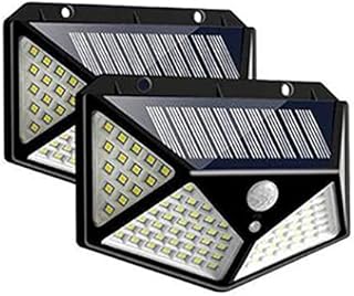 MY GIFT TREE 4 Sided 270 Degree Solar System LED Light with Motion Sensor - Heat, Frost and Water Proof Rechargeable Lamp for Outdoor Gate, Corridors, Roof, Garden