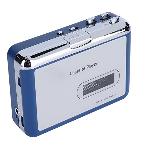 Portable Cassette Player, Bluetooth Auto Reverse Tape Recorder with Speaker by Yosoo Health Gear - Used condition - CA$36.37