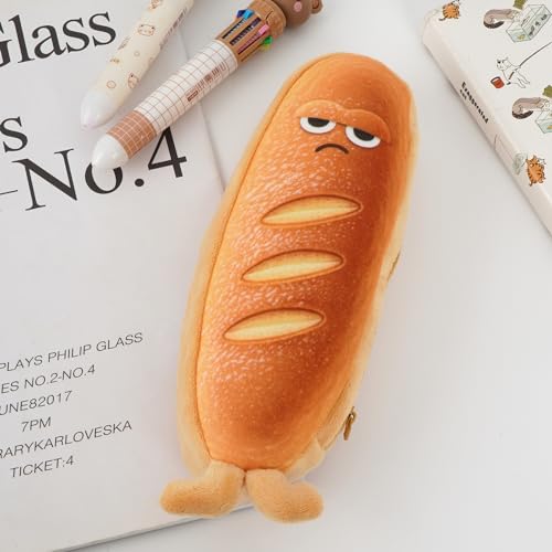 Image of Minache Plush Animal Stationery Pouch Women Cute Dog /Dinosaur Plush Pencil Case Ladies Cosmetic Bag (8238+Style 3), bd-06484AD