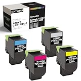 Do it Wiser CS310 CS410 701H Toner Cartridge Replacement for Lexmark 70C1HK0 70C1HC0 70C1HM0 70C1HY0 for Lexmark CS310 CS310dn CS310n CS410n CS410dn CS510 CS510de Printer, 4 Pack