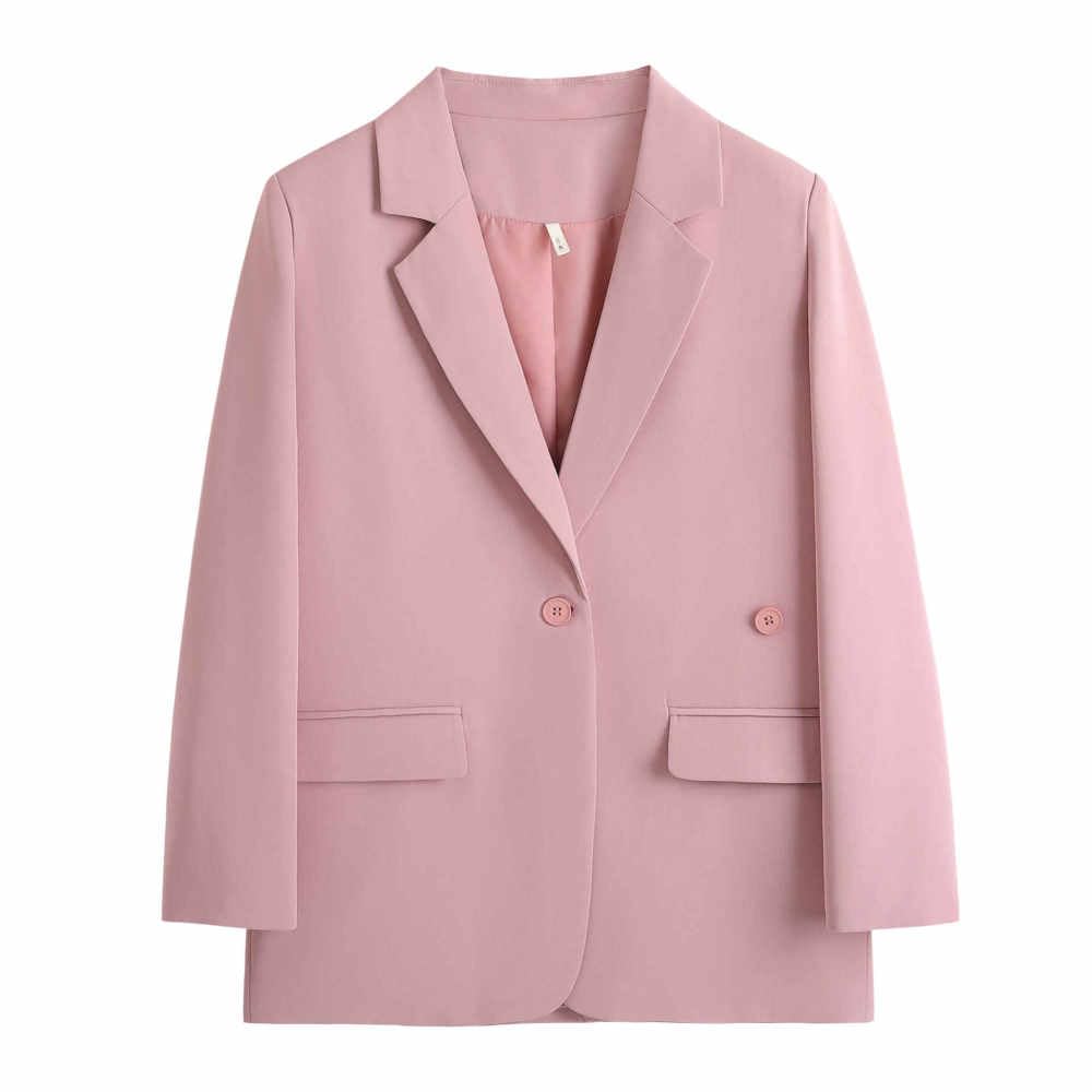 Blazer Mujer Verano,Chaqueta Caqui De Gran Tamaño Para Mujer Chaqueta De Punto Con Frente Abierto Informal Color Sólido Manga Larga Con Abertura En La Espalda Traje De Trabajo Suelto Chaquetas Ofi