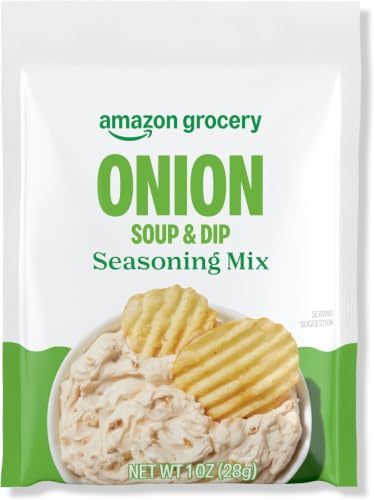 Image of Amazon Grocery, Onion Soup & Dip Seasoning Mix, 1 Oz (Pack of 6)