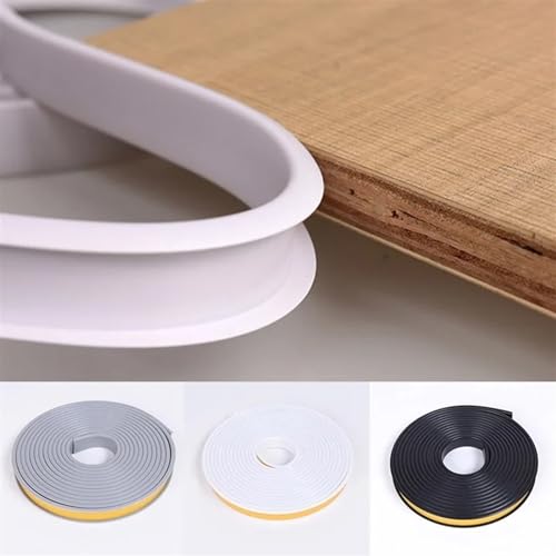 Tablero de madera protegido con cinta de cantos de silicona premium en U 4
