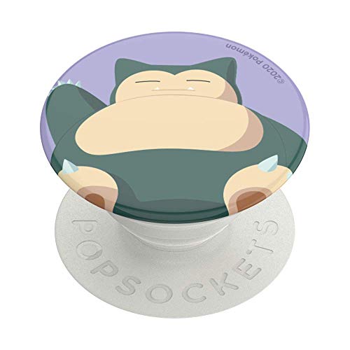 PopSockets Phone Grip with Expanding Kickstand, Adhesive Grip, Pokémon - Snorlax Knocked