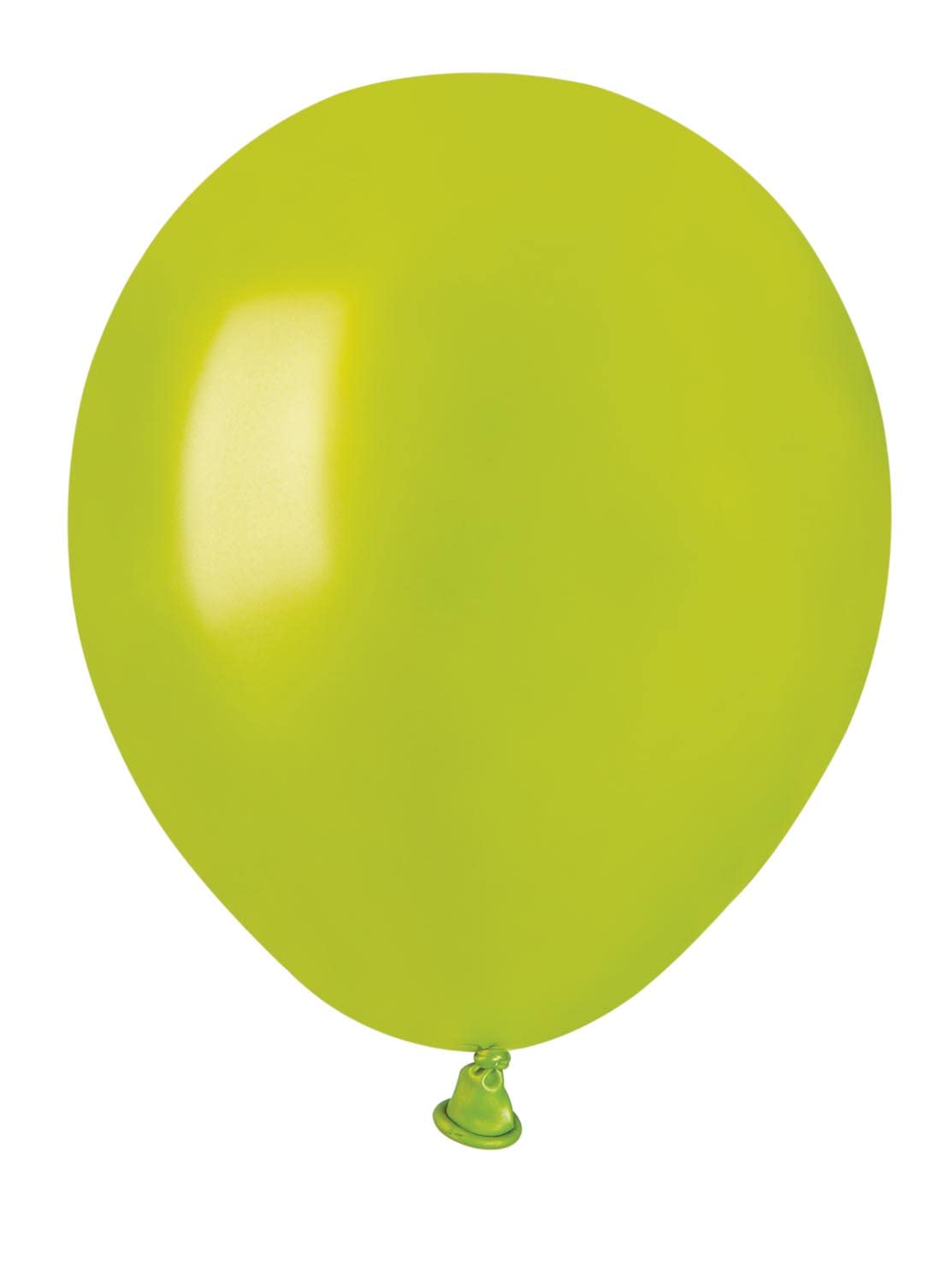 Pack 100 balloons pearly in natural latex Premium Quality A50 (Ø 13cm / 5"), light green pearl — image 1