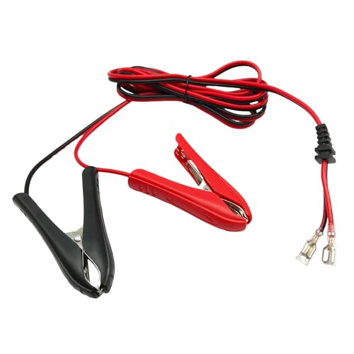 6.3mm Female Crimp Terminal to Alligator Clips Cable, F2 Type Terminals to Battery Clamps Extension for Auto Accessories image 5