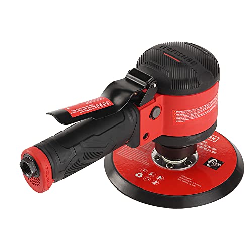 Craftsman Cmxptsg1014Nb 6-Inch Dual Action Air Disc Sander, Red #TOP5