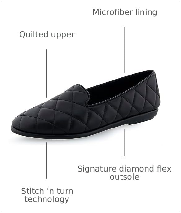 Image of Aerosoles Women's Betunia Slip-On Loafer with Memory Foam Footbed