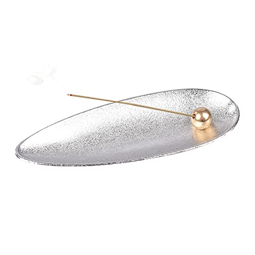 Soporte de incienso para varillas con ángulo ajustable, quemador de incienso con sensor de ceniza fácil de limpiar Cover