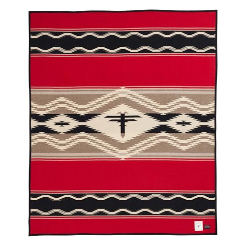 Image of Pendleton American Indian College Fund Blanket - 64 inch x 80 inch Wool Cotton Soft