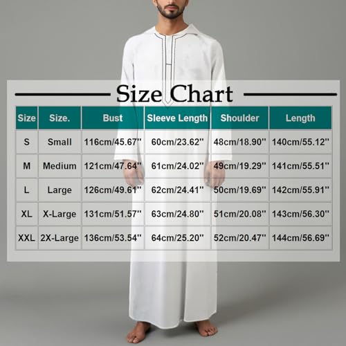 Man Short Sleeve Long Jackets Coat Bath Robe Robes for Mens Crewneck Muslim Ripped Distressed Winter Fall 20253