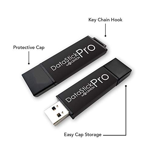 Centon Mp Valuepack Usb 3.0 Datastick Pro Flash Drive (Black), 16 Gb, 5 Pack Bulk #TOP1
