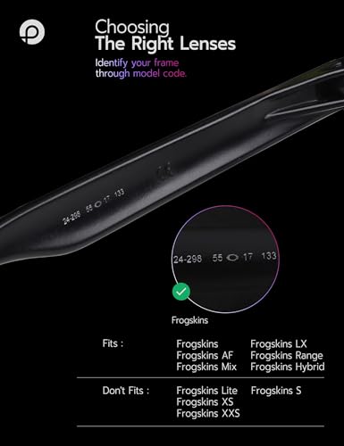 Image of Replacement Lenses for Oakley Frogskin OO9013 55mm Sunglass - Precision Fit, UV Block & Impact Resistant