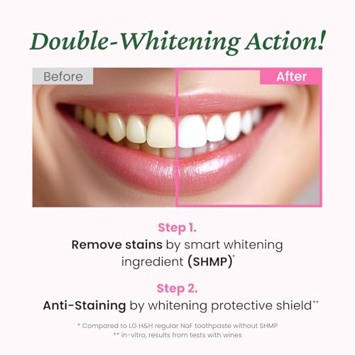 EUTHYMOL Whitening Toothpaste (3.7fl oz) - Stain Removal in 2 Weeks, Long-Lasting Freshness for Sensitive Gum & Teeth. Bad Breath, Cavity Prevention. Recyclable Aluminum Tube - Thumbnail 4