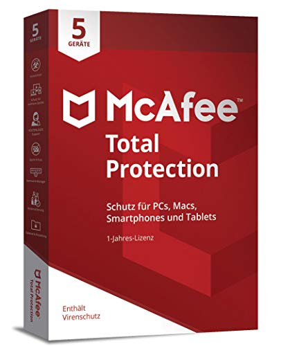 Preisvergleich Produktbild McAfee Total Protection 5 Device (Code in a Box)
