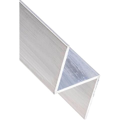 72" Z Bar Profile Mill Finish 1-1/8" x 1-1/8" x 1/16" High-Strength Aluminum Channel for DIY Projects and Construction by Orange Aluminum - Made in USA Cover