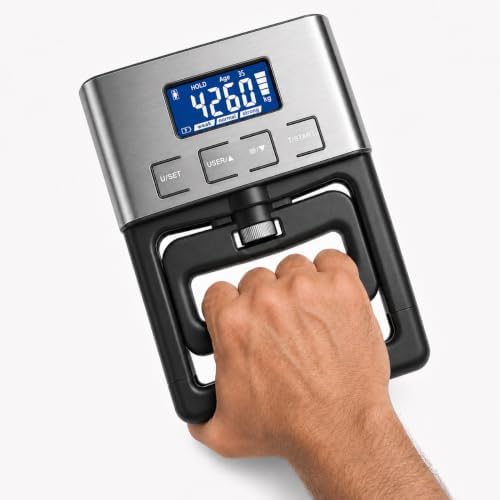 WESTHEY Digital Hand Dynamometer Grip Strength Tester, 180KG/396L...
