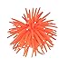 TEHAUX Aquarium Fish Tank Decoration- Simulation Sea Urchins Coral Fish Tank Landscaping Ornaments Elastic Coral Crafts Aquarium Ornament (Orange)