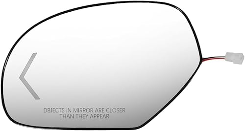 Espejo de cristal calefactado lado del conductor (izquierdo) para Chevry Silverado 2500 HD 2007-2014, Chevry Tahoe, Chevry Avalanche 2007-2013 con