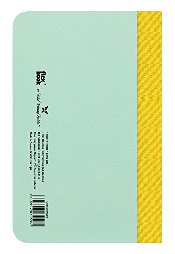 Image of FlexBook Smartbooks Notebook 160 Pages Ruled 9 x 14 cm Couverture Vert Clair /Dos Jaune