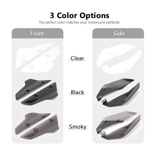 Ailettes spoiler pour XL750 Transalp 2023 déflecteurs moto