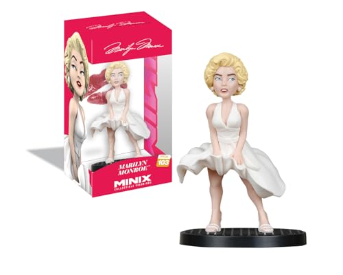 MINIX Bandai Collectible Figure 12 cm - Marilyn Monroe - Collectibles for Display - Gift Idea - Toys for Children And Adults - Music Fans (MN20782)