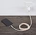 Amazon Basics Double Braided Nylon Lightning to USB Cable, Advanced Collection, MFi Certified Apple iPhone Charger, Gold, 6 Foot