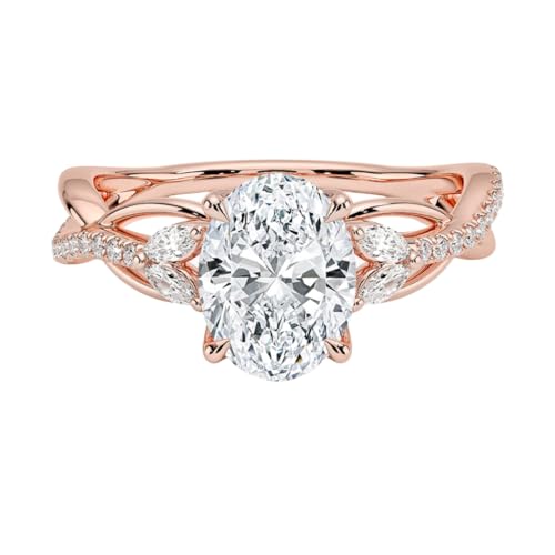 Moissanite engagement ring by Moissanite World