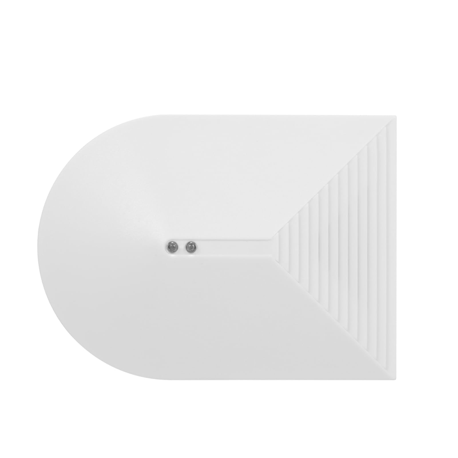 Tbest Détecteur de Bris de Verre Filaire Haute Sensibilité, Filtres Numériques à 7 Fréquerences, Traitement du Signal Numérique pour la Sécurit Domestique, Sensibilité RÉGLable,