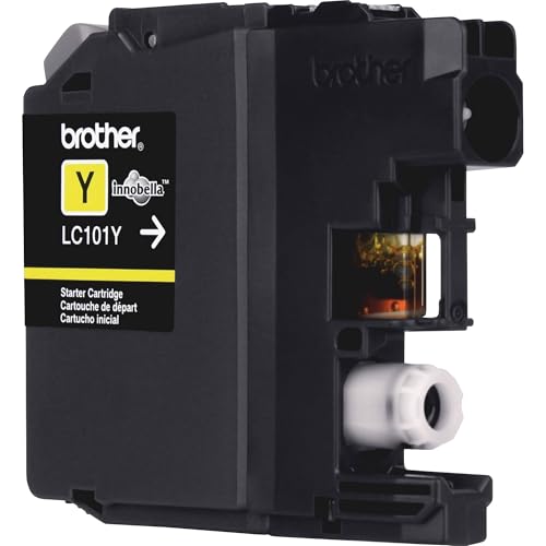 Image of Brother Printer LC101Y Yellow Ink Cartridge