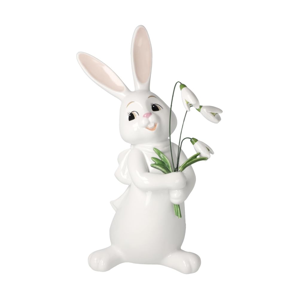 Goebel Bunny Figurine Rabbit Snow White Welcome Spring Easter