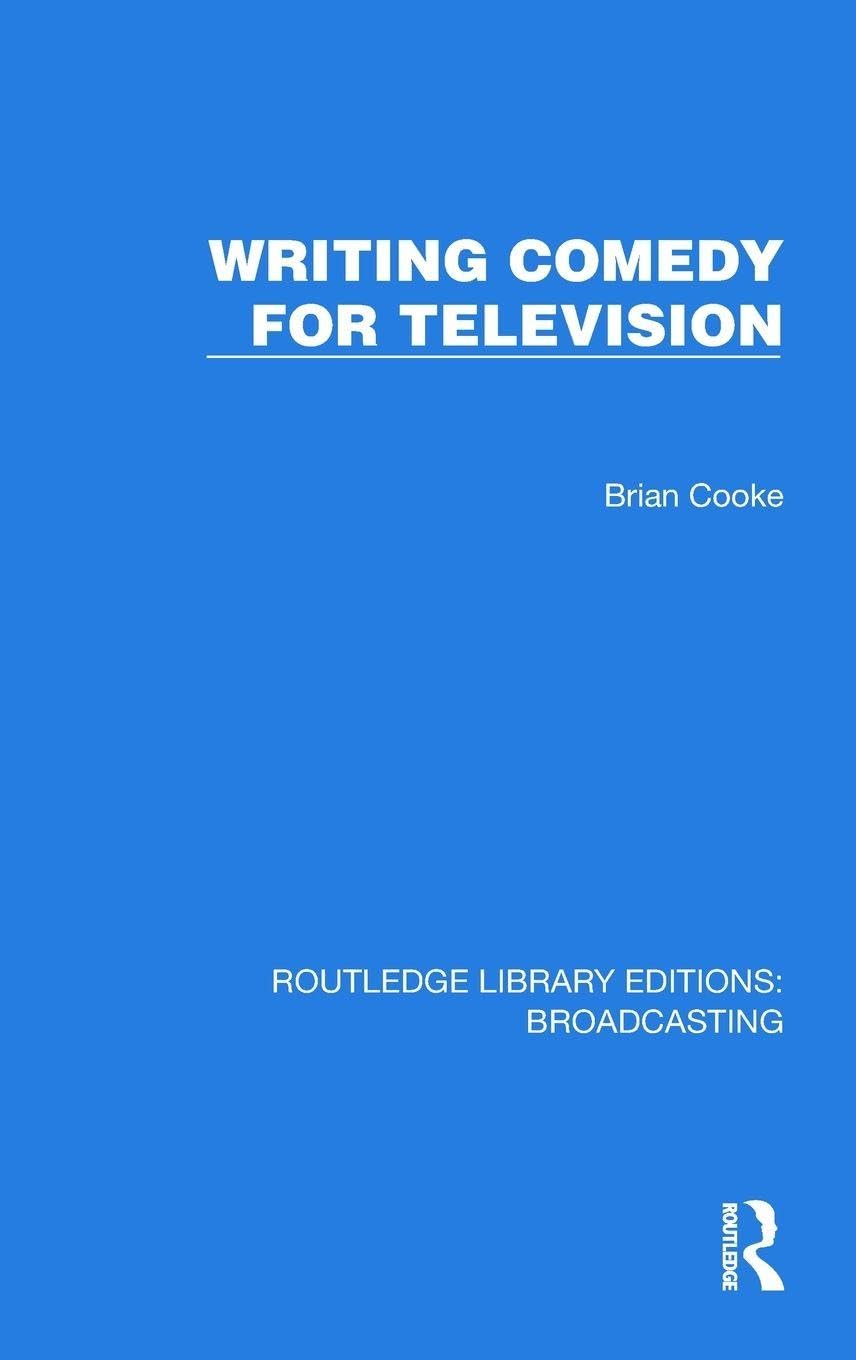 Writing Comedy for Television : livre pour apprendre à écrire des séries TV humoristiques
