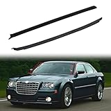 FZJDSD 1Pair Left & Right Side Windshield Pillar Molding Panel 04805889AC 04805889AD Fit for Chrysler 300 2005-2010 Fit for Dodge Charger 2005-2010 Magnum 2005-2008# 04805888AC 04805888AD