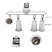 4 in 1 Light Socket Splitter JACKYLED E26 E27 Adapter Converter Horizontal Designed 360 Degrees Adjustable 180 Degree Bendable