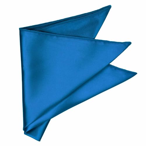 Image of tiemart Solid Color Pocket Squares for Men | For Suits, Perfect for Wedding Parties, 12 x 12 inch / 30 x 30 cm
