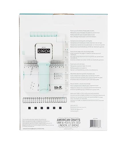 We R Memory Keepers Mini Cinch Bookbinding Tool #TOP1