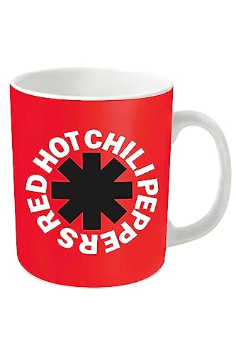 Red Hot Chili Peppers Boccale Asterisk Logo Rosso