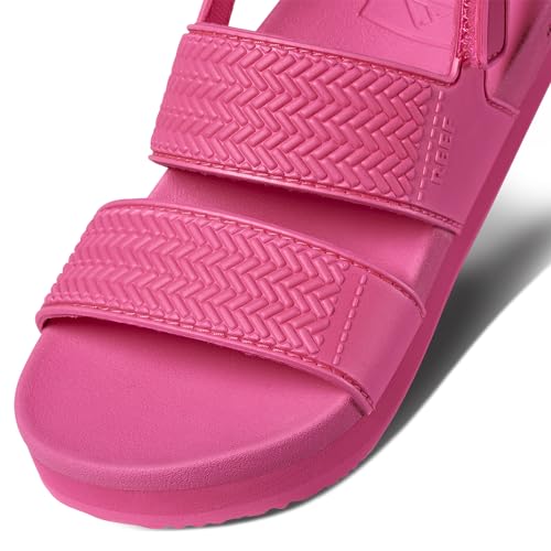 Image of REEF Girls Toddler /Little Kid Water Vista Platform Sandal, Water Friendly, Adjustable Strap