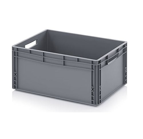 Auer Packaging 2x Eurobehälter 60 x 40 x 27 inkl. gratis Zollstock 2er Set