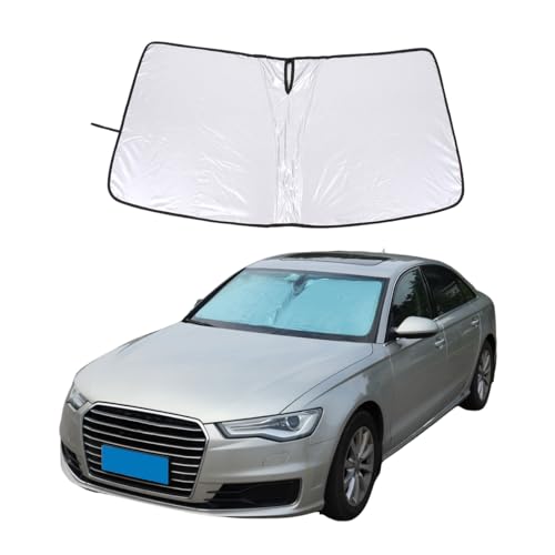 Car Windshield Sunshade Custom Fit Compatible with Audi A6 2012-2018 Front Windshield Sunshade Car...