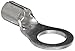 Morris Products 11038 Ring Terminal, Non Insulated, 16-14 Wire Size, #8 Stud Size (Pack of 100)