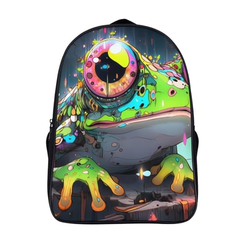 Mochilas escolares infantiles de rana para el colegio y deporte