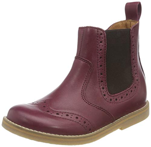 Froddo G3160119 Unisex-Child Chelsea Boot, Bordeaux, 25 EU